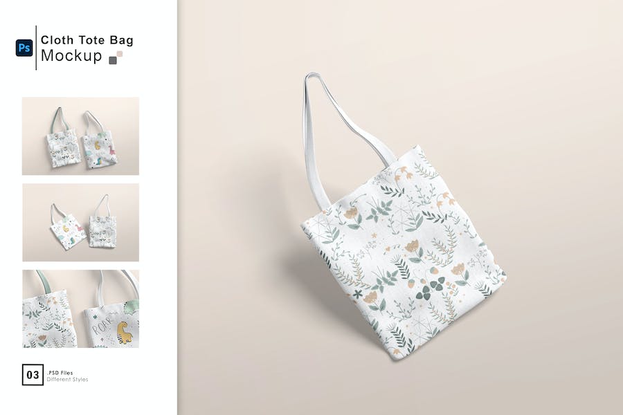 Banner image of Premium Cloth Tote Bag Mockup  Free Download