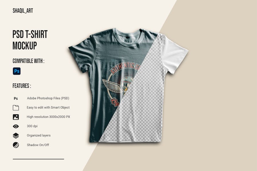 Banner image of Premium PSD T-Shirt Mockup  Free Download