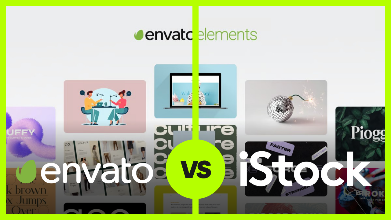 Comparison of Envato Elements and iStock