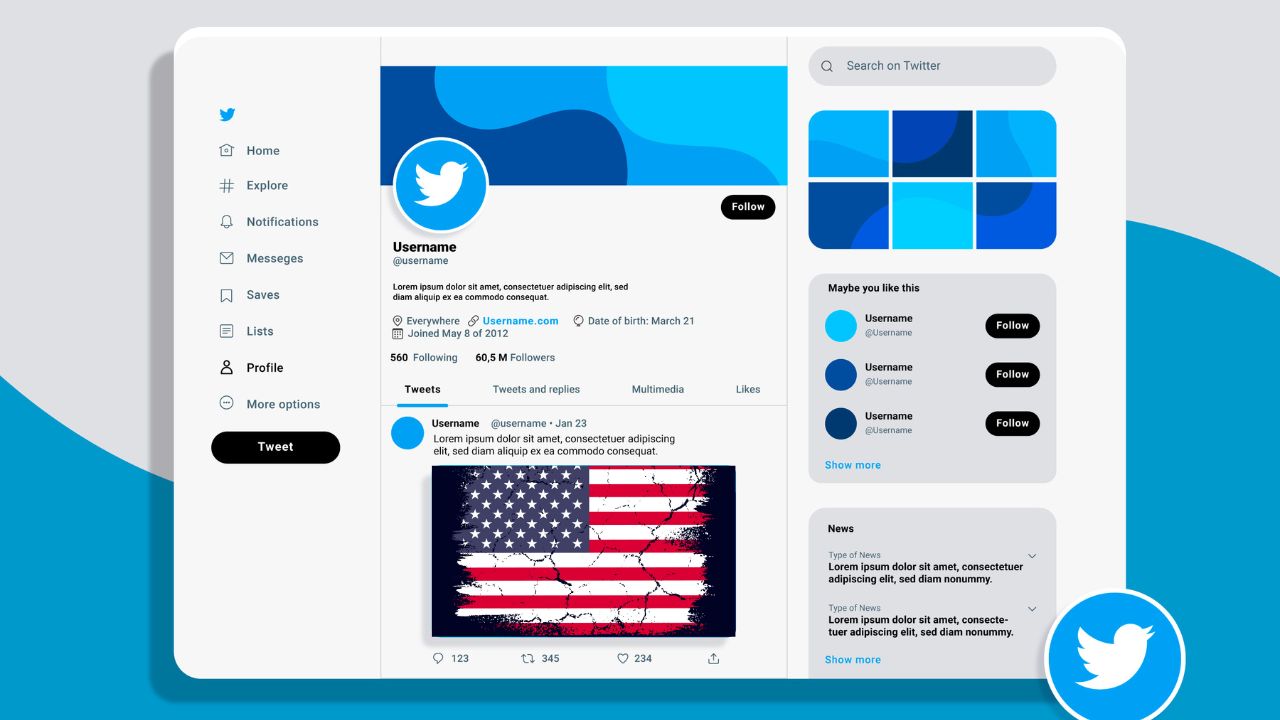 How to Add a USA Address to Your Twitter Profile