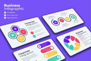 Premium Medical Business Infographics Free Download