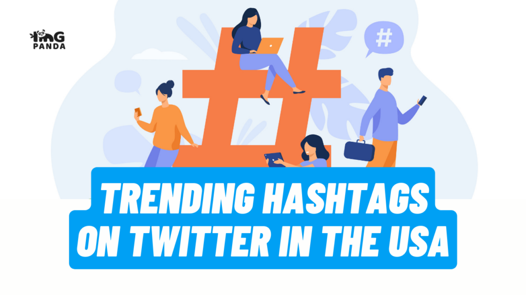 Trending hashtags on Twitter in the USA