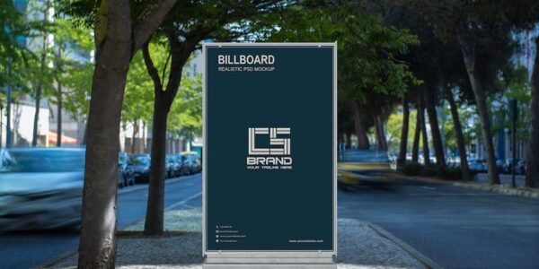 Banner image of Premium Billboard Mockup  Free Download