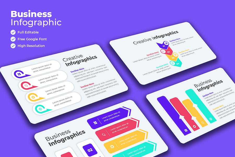 Banner image of Premium Infographics Template  Free Download