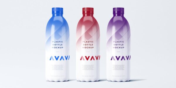 Banner image of Premium Milk Bottle Mockup  Free Download