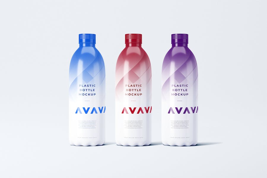 Banner image of Premium Milk Bottle Mockup  Free Download