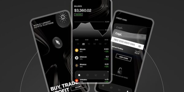 Banner image of Premium Crypto Mobile App UI Concept  Free Download