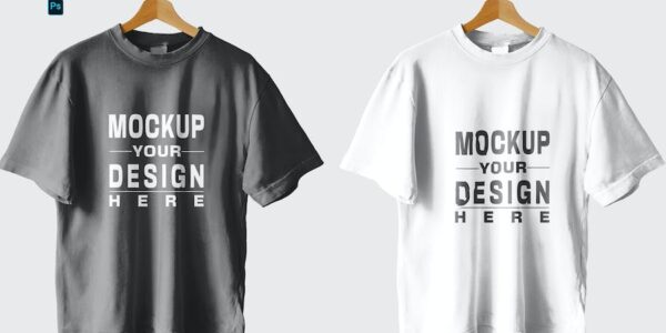 Banner image of Premium T-Shirt Hanger Mockup  Free Download