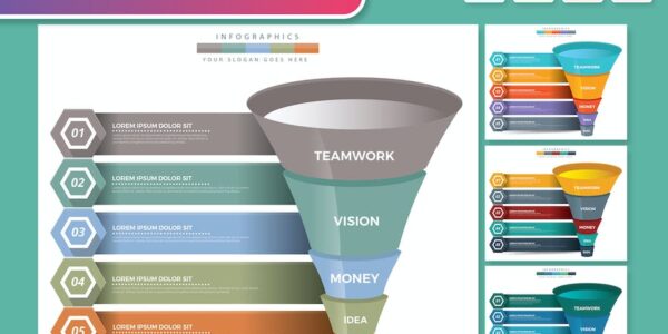 Banner image of Premium Funnel Infographic Elements  Free Download