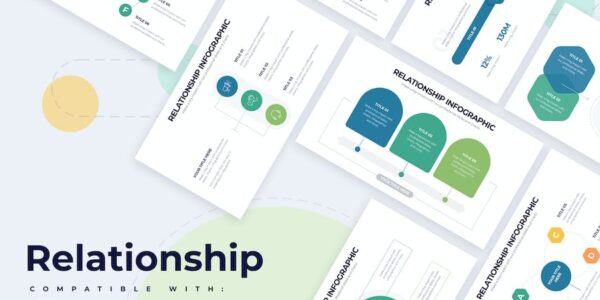 Banner image of Premium Business Relationship Illustrator Infographics  Free Download