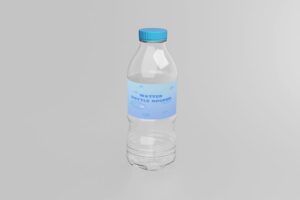 Banner image of Premium Plastic Water Bottle Mockup  Free Download