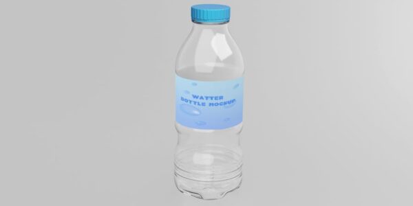 Banner image of Premium Plastic Water Bottle Mockup  Free Download