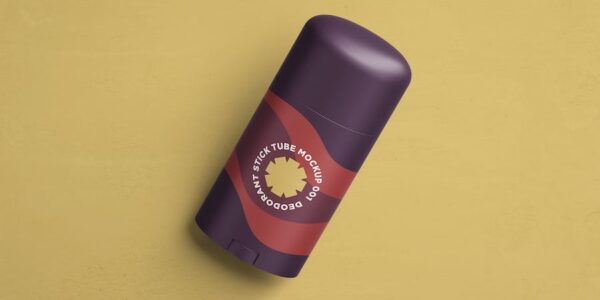 Banner image of Premium Deodorant Stick Tube Mockup  Free Download