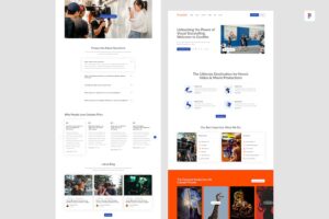 Banner image of Premium Video Movie Film UI Design Web  Free Download