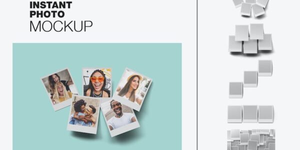 Banner image of Premium Set Snapshots Mockup  Free Download