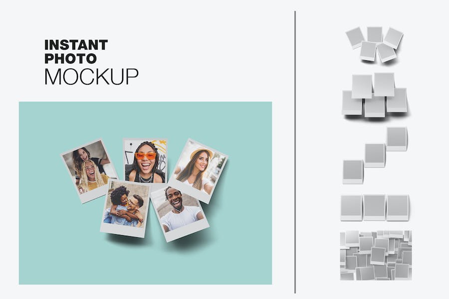 Banner image of Premium Set Snapshots Mockup  Free Download