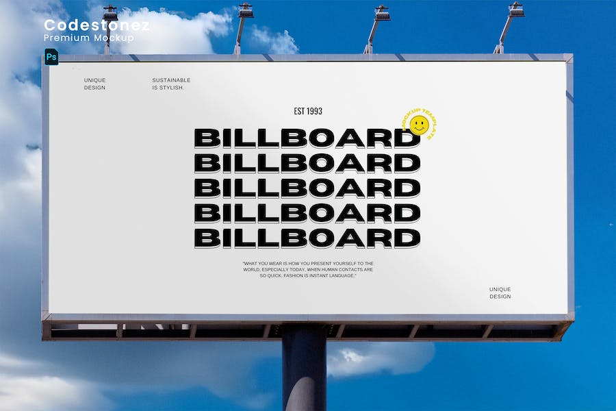 Banner image of Premium Outdoor Billboard Mockup  Free Download