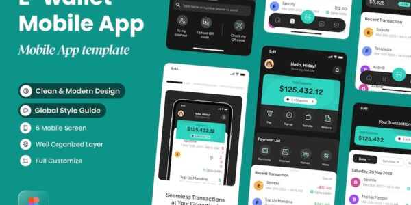 Banner image of Premium QPay E-Wallet Mobile App  Free Download