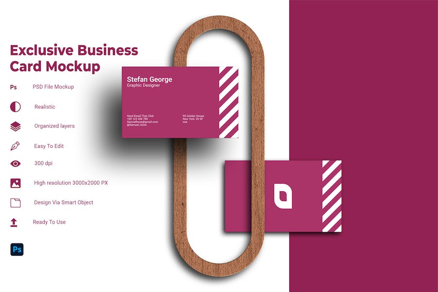 Banner image of Premium Business Card Mockup  Free Download