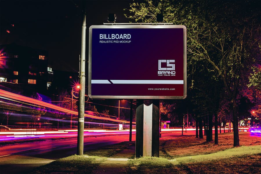 Banner image of Premium Billboard Mockup  Free Download