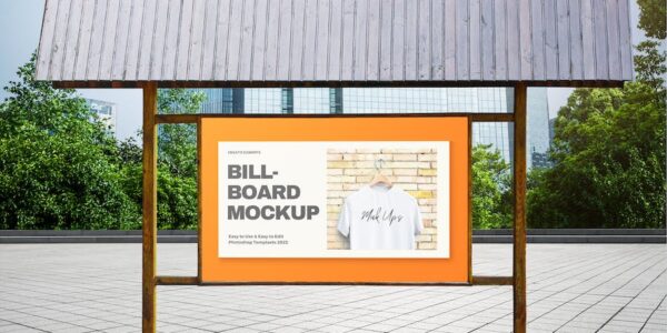 Banner image of Premium Sign Billboard Mockup  Free Download