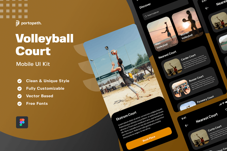 Banner image of Premium Volleyball Court Mobile Apps  Free Download