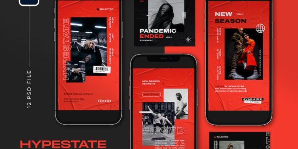 Banner image of Premium Hypebeast Instagram Post and Stories  Free Download