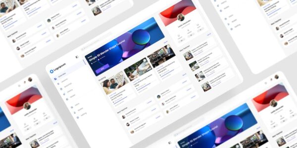 Banner image of Premium Online Education Dashboard UI Kit  Free Download