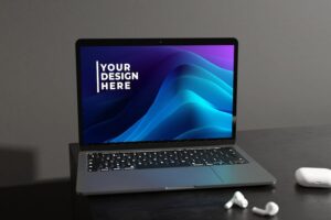 Banner image of Premium Laptop Mockup  Free Download