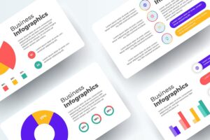 Banner image of Premium Modern Business Infographics  Free Download