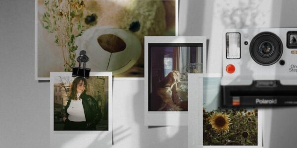 Banner image of Premium Polaroid Photo Collage Mockup Template  Free Download