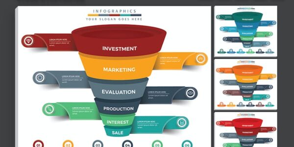 Banner image of Premium Funnel Infographic Elements  Free Download