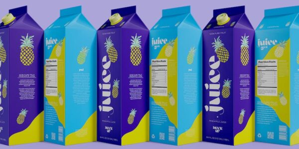 Banner image of Premium Juice or Milk Boxes Mockup  Free Download