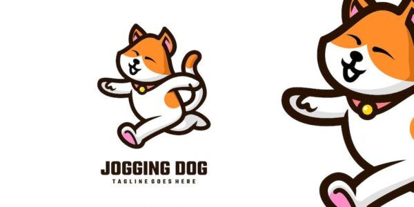 Banner image of Premium Jogging Dog Template  Free Download