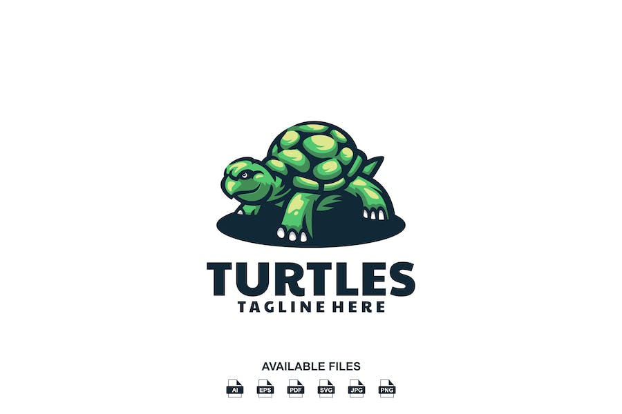 Banner image of Premium Turtle Logo  Free Download