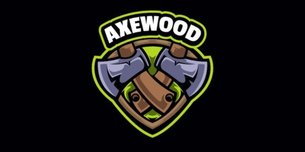 Banner image of Premium Axe Mascot Logo  Free Download