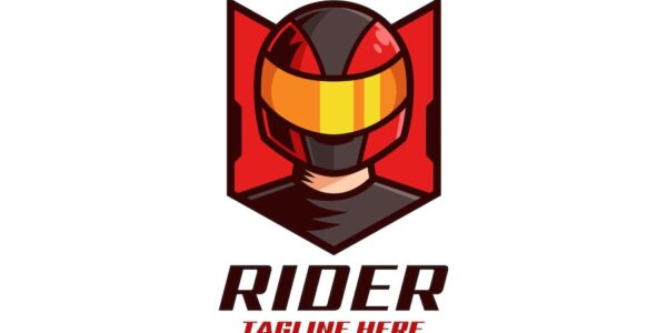 Banner image of Premium Helmet Rider Sport Logo Design  Free Download