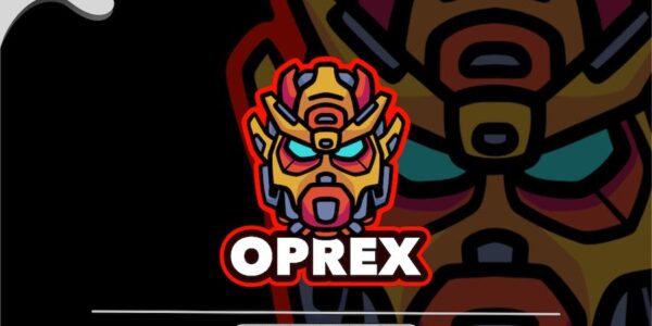 Banner image of Premium Oprex Robot Mascot Logo  Free Download