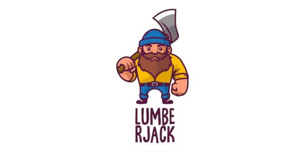 Banner image of Premium Lumberjack Logo  Free Download