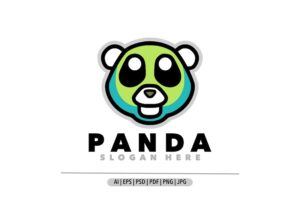 Banner image of Premium Panda Mascot Logo Design  Free Download