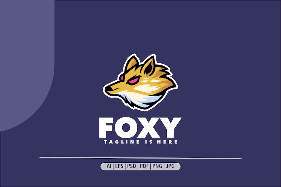 Banner image of Premium Fox Logo  Free Download