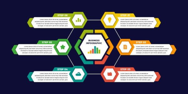 Banner image of Premium Colorful Diagram for Business Presentation  Free Download
