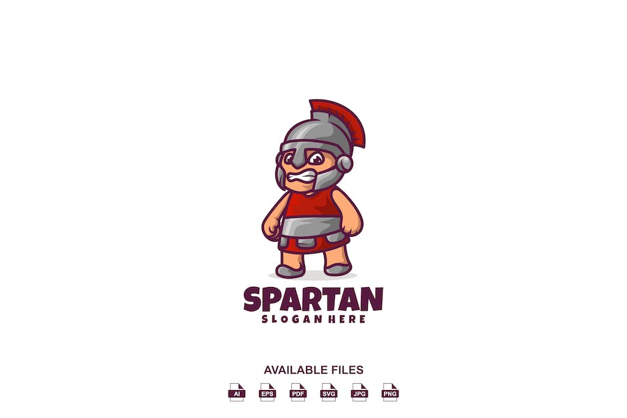 Banner image of Premium Spartan Logo  Free Download