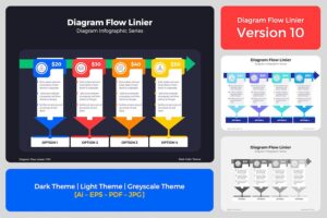 Banner image of Premium Diagram Flow Linear V10  Free Download