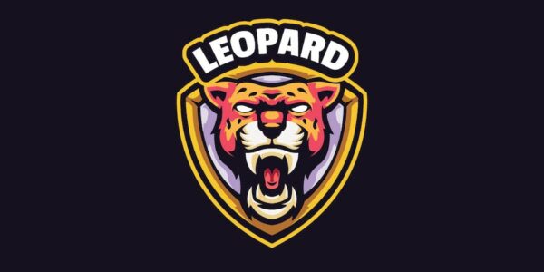 Banner image of Premium Leopard Mascot Logo  Free Download