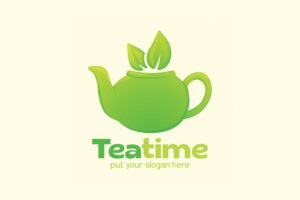 Banner image of Premium Teapot Gradient Drink Logo  Free Download