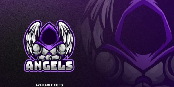 Banner image of Premium Angel Logo  Free Download