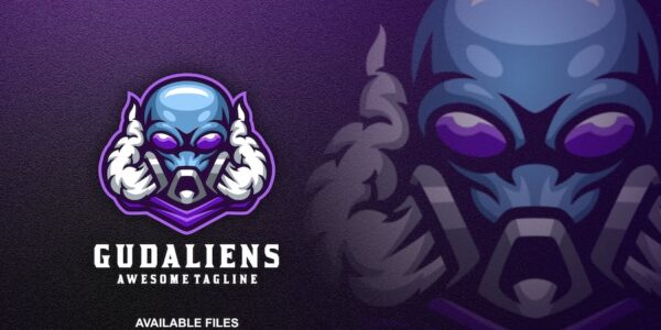 Banner image of Premium Alien Logo  Free Download