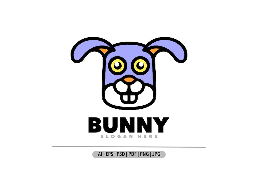 Banner image of Premium Rabbit Bunny Logo  Free Download