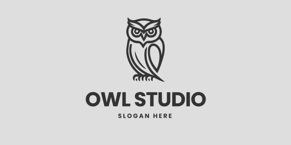 Banner image of Premium Owl Logo  Free Download